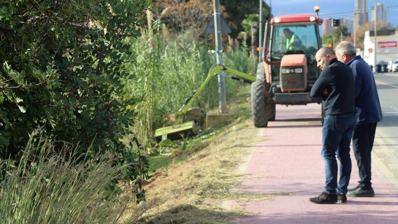 Benidorm adecenta y mejora los caminos rurales del término municipal
