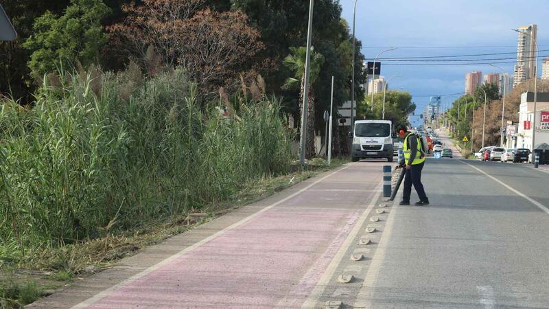 Benidorm adecenta y mejora los caminos rurales del término municipal