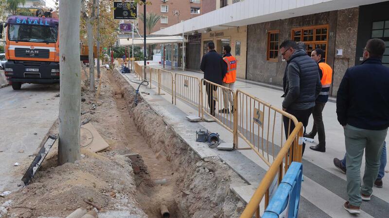 La renovación de la calle Ibiza incorporará una red de recogida de aguas pluviales