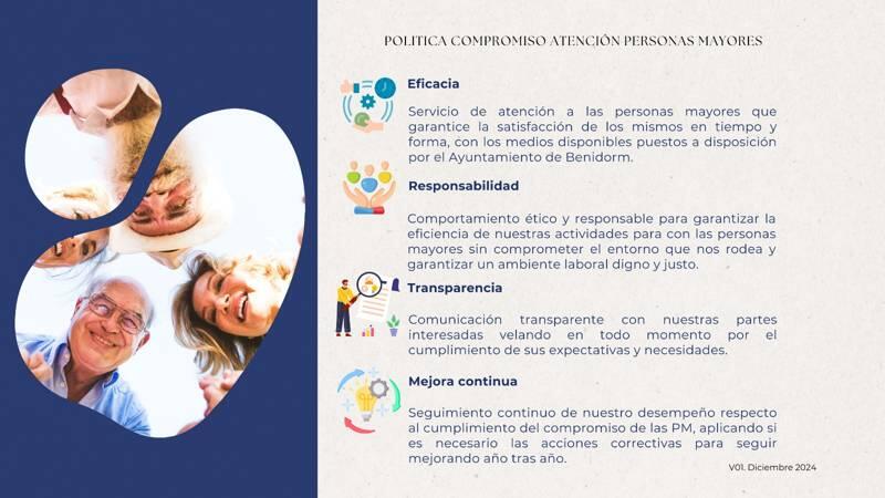 Benidorm comprometida con las personas mayores