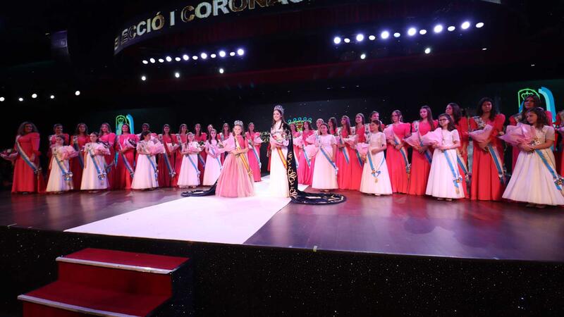 Paula Pascual Sánchez y Aitana Pérez Gutiérrez, Reinas de las Festes Majors Patronals de Benidorm en 2025