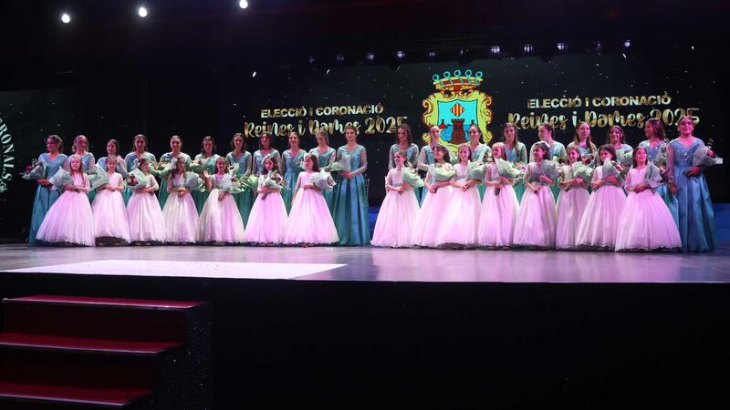Paula Pascual Sánchez y Aitana Pérez Gutiérrez, Reinas de las Festes Majors Patronals de Benidorm en 2025