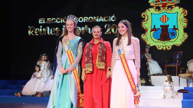 Paula Pascual Sánchez y Aitana Pérez Gutiérrez, Reinas de las Festes Majors Patronals de Benidorm en 2025