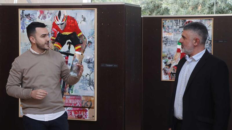 Benidorm expone la muestra ‘L’Art del Ciclocross’ de Miguel Soro con motivo de la celebración este fin de semana de la Copa del Mundo