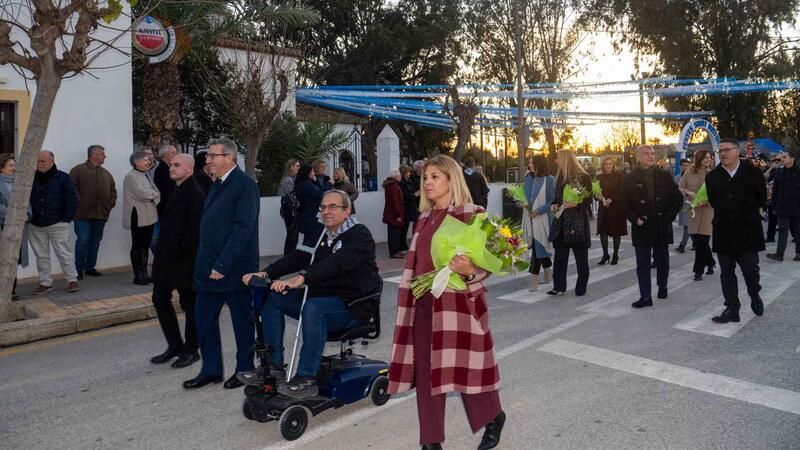 L’Horta de Benidorm ofrenda a Sant Antoni del Porquet