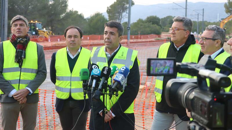 La Generalitat acometerá la tranviarización del tramo de vía entre la estación de Beniardá y la Intermodal