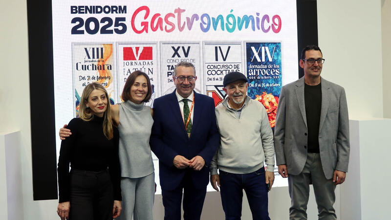 Benidorm promociona en Fitur su oferta gastronómica con cinco eventos para este 2025