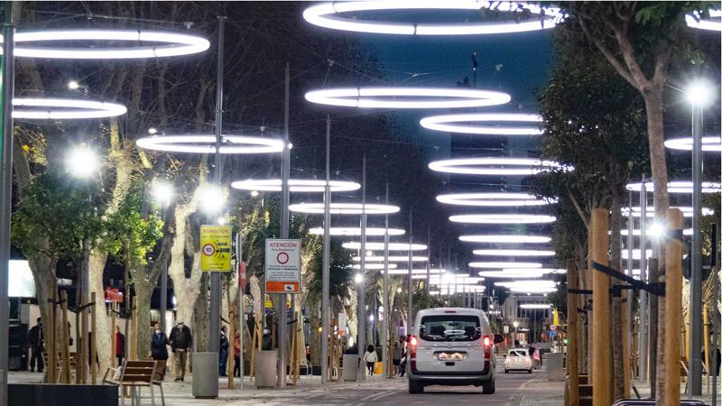 The Mediterranean Avenue, awarded as the best work in the province at the XVII FOPA Awards