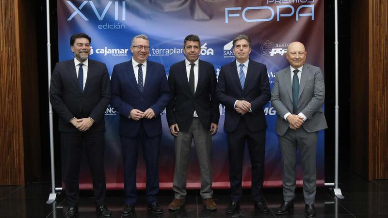 The Mediterranean Avenue, awarded as the best work in the province at the XVII FOPA Awards