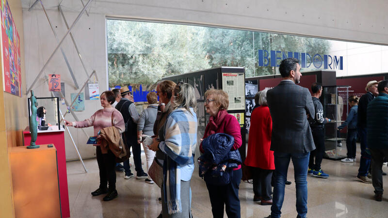 Benidorm abre la exposición sobre su histórico Festival de la Canción a días de una nueva edición del Benidorm Fest 