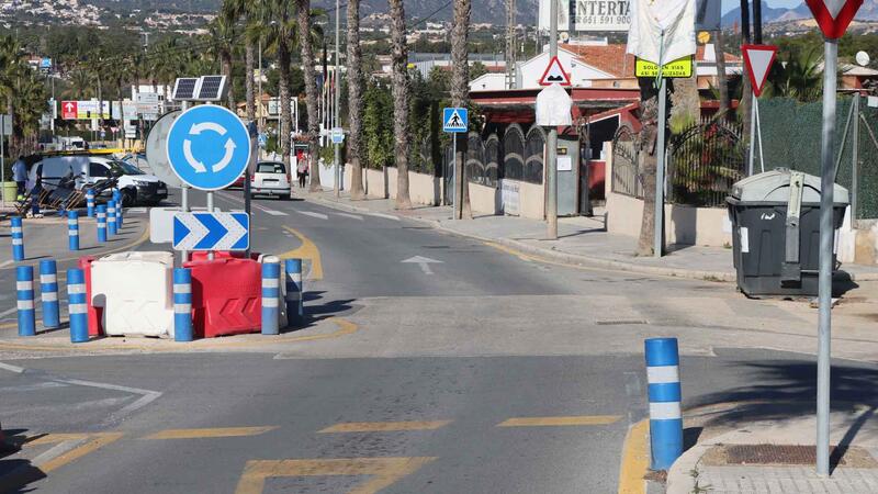 Benidorm completes the works to improve surface drainage at the junction with Severo Ochoa and Camí dels Torrers
