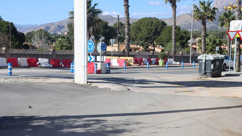 Benidorm completes the works to improve surface drainage at the junction with Severo Ochoa and Camí dels Torrers