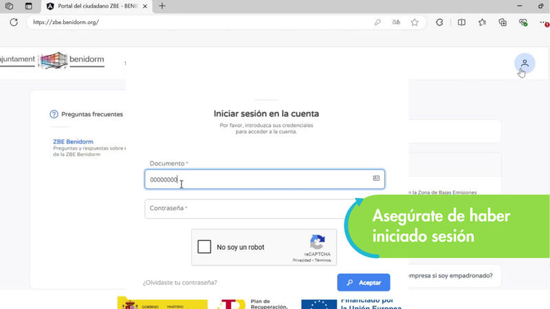 Benidorm pone en marcha la plataforma para gestionar las autorizaciones de acceso a la ZBE