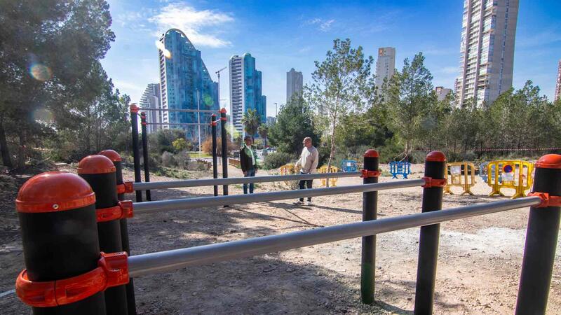 Benidorm opens a new callisthenics area in El Moralet