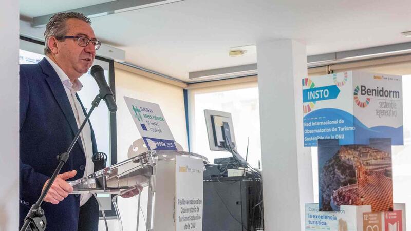 Benidorm promotes its candidacy to join the UNWTO International Network of Sustainable Tourism Observatories