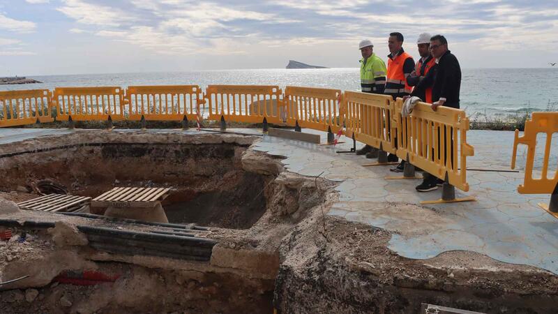 Benidorm will complete four works to improve hydraulic infrastructure before Easter, with an investment of one million euros