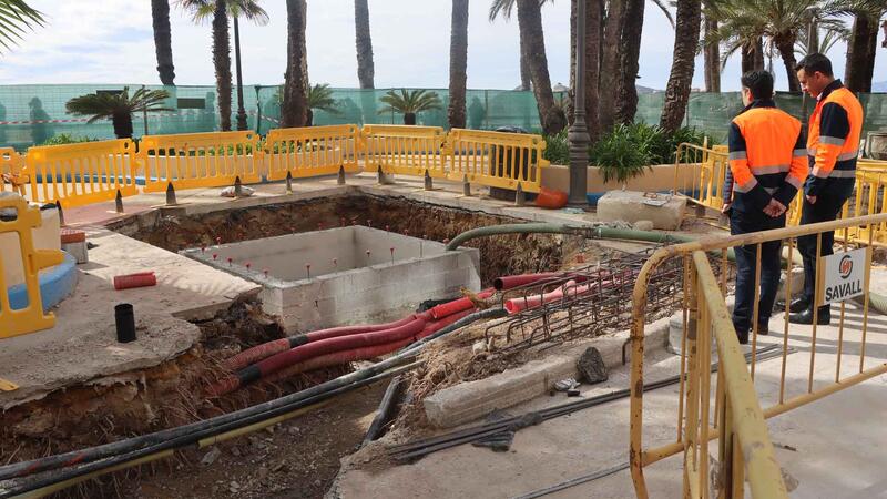 Benidorm will complete four works to improve hydraulic infrastructure before Easter, with an investment of one million euros