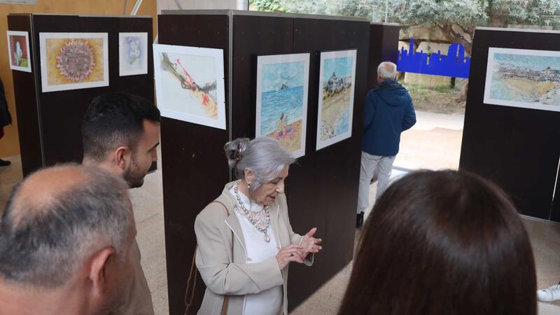 The City Hall’s Espai d’Art hosts the exhibition ‘Watercolours’ by Pilar Gamíndez until March 20