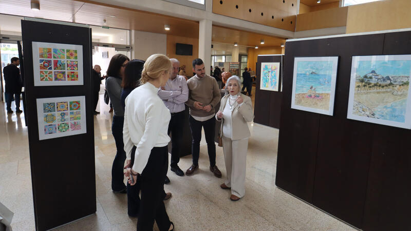 The City Hall’s Espai d’Art hosts the exhibition ‘Watercolours’ by Pilar Gamíndez until March 20