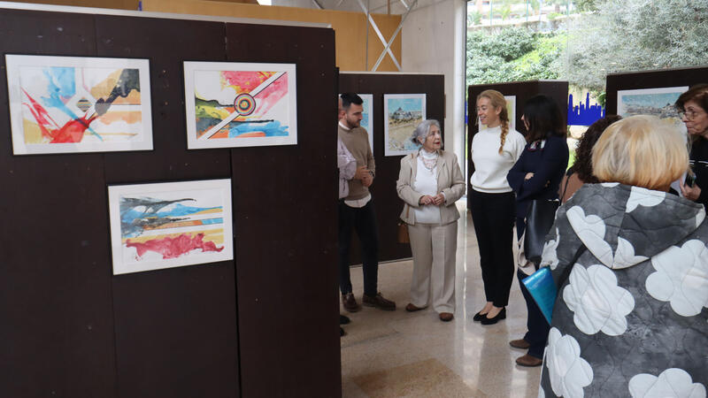 The City Hall’s Espai d’Art hosts the exhibition ‘Watercolours’ by Pilar Gamíndez until March 20