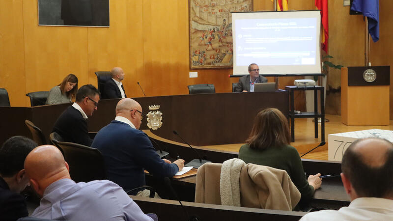 The City Council presents Benidorm Open Arena project to the Mobility Council and details the improvements being carried out in Severo Ochoa