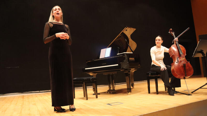  Maresía duo enchants the public with Chopin pieces at Benidorm Great Recitals
