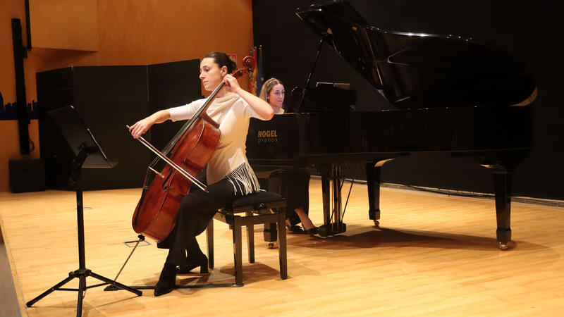  Maresía duo enchants the public with Chopin pieces at Benidorm Great Recitals