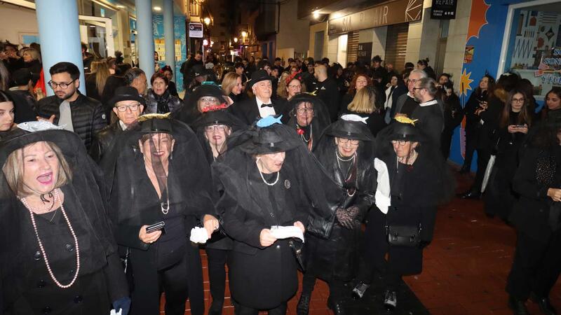 The Burial of the Sardine marks the end o the Benidorm Carnival