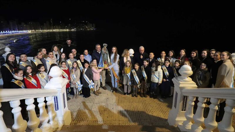 Benidorm commemora el 285 aniversari de la troballa de la seua patrona, la Mare de Déu del Sofratge
