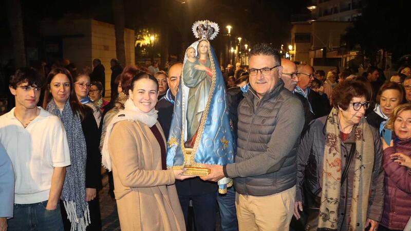 Benidorm commemora el 285 aniversari de la troballa de la seua patrona, la Mare de Déu del Sofratge