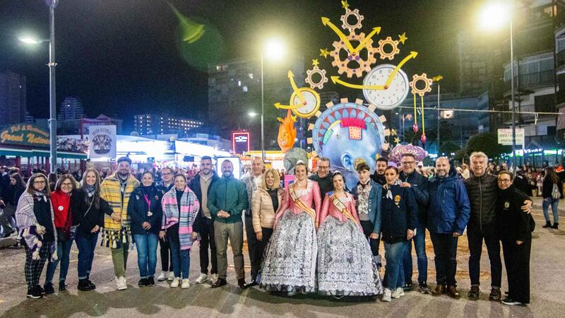 ‘Nit de la Cremà’, punto final a las fallas de 2025 en Benidorm