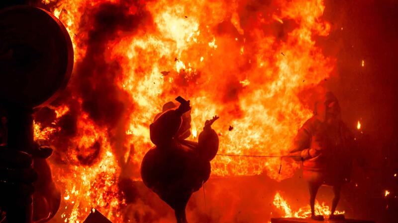 ‘Nit de la Cremà’, punto final a las fallas de 2025 en Benidorm