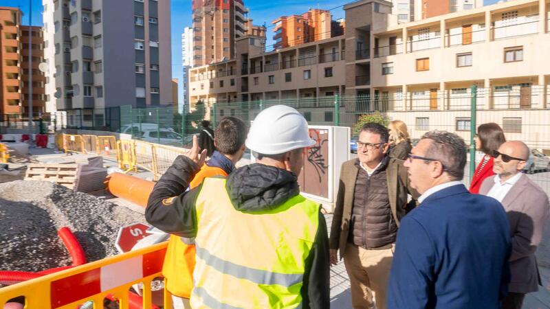 Benidorm ultima las obras del primer tramo de Montecarlo, mientras los técnicos estudian ya la segunda fase del proyecto para su licitación