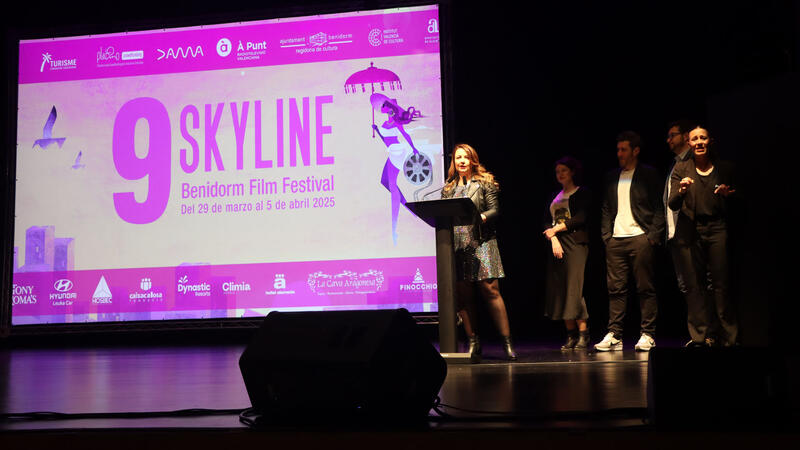 Skyline Benidorm Film Festival honors actress Cayetana Guillén Cuervo at the opening gala