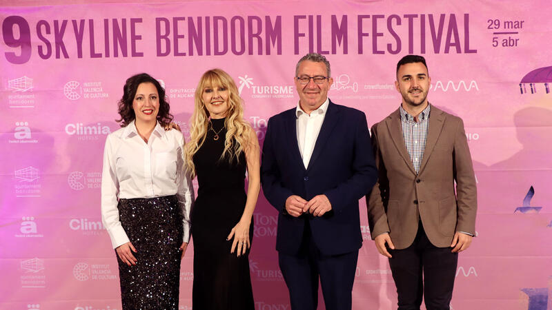 Skyline Benidorm Film Festival honors actress Cayetana Guillén Cuervo at the opening gala