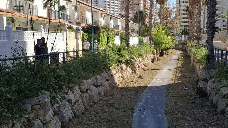Benidorm finaliza las obras de ampliación de la red de pluviales en Juan Fuster Zaragoza