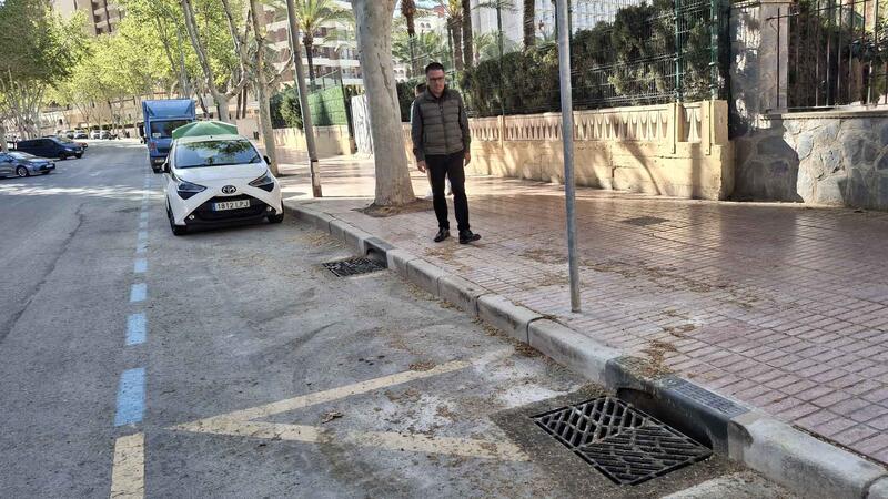 Benidorm finaliza las obras de ampliación de la red de pluviales en Juan Fuster Zaragoza
