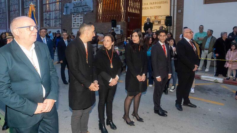 La procesión de Nuestra Señora de la Esperanza y la Paz sale a la calle en Benidorm