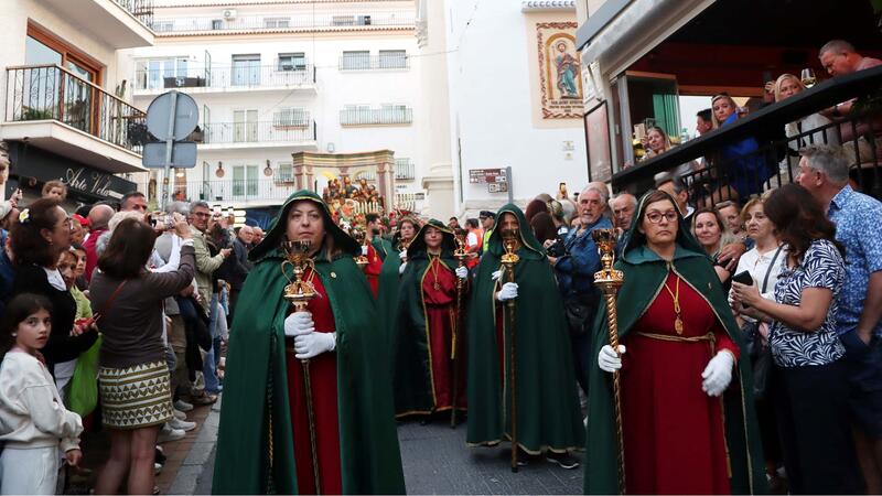 Hundreds of people take to the streets on Good Friday to experience the Holy Burial Procession in Benidorm