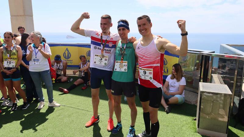 El italiano Fabio Ruga y la croata Tea Faber se imponen en la ‘XIX Subida Vertical al Gran Hotel Bali’ 