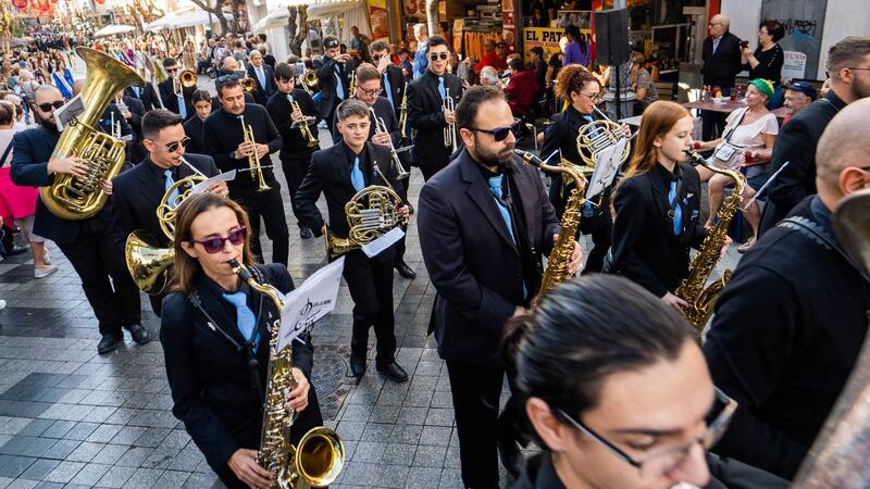 Benidorm destina 45.000 euros a la campaña ‘Escuela de Música o Educandos’ de apoyo a la actividad de las sociedades musicales locales 
