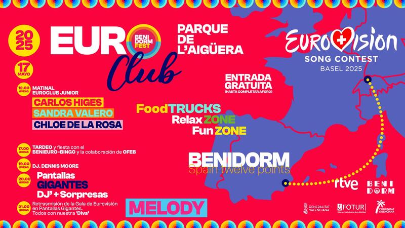 Benidorm arropa a Melody en su fiesta de despedida antes de representar a España en Eurovisión