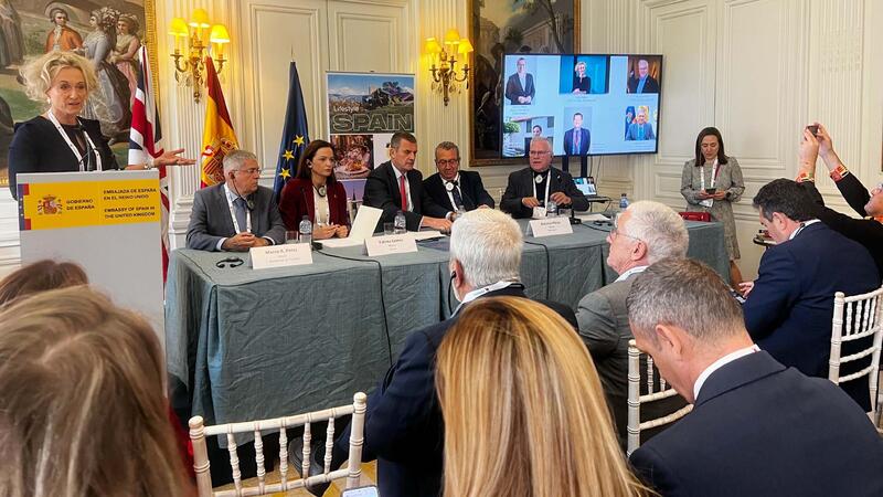 Benidorm exposa a Londres el seu model sostenible davant turoperadors britànics de la mà de Turespaña 
