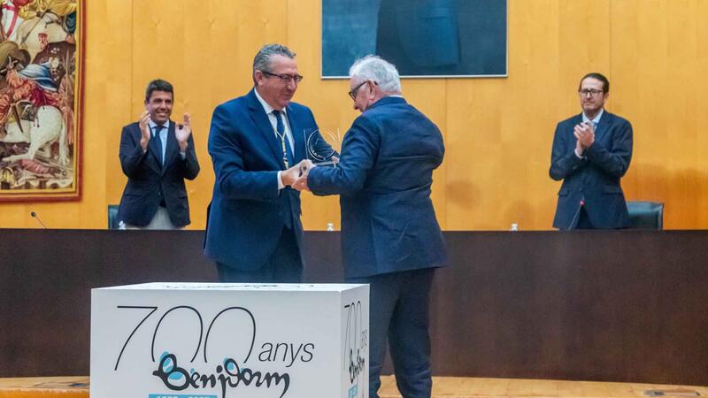 Benidorm defends the values ​​of peace and solidarity as fundamental pillars on Europe Day