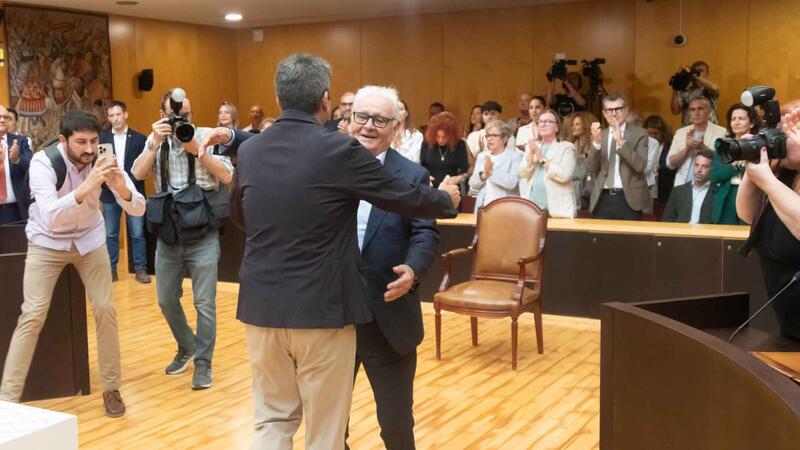 Benidorm defends the values ​​of peace and solidarity as fundamental pillars on Europe Day