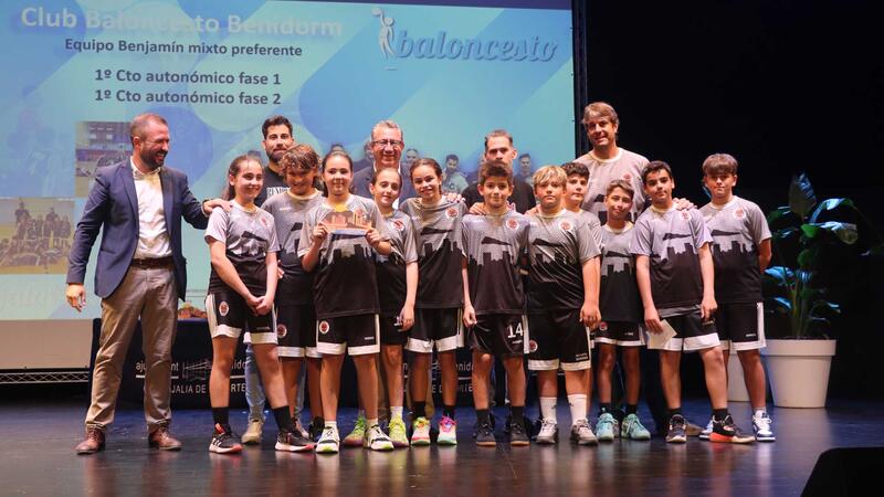 Benidorm recognizes its most outstanding athletes of the 2023-24 season at the 11th Sports Gala