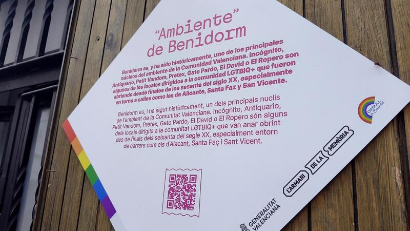 Benidorm, reconocido por su trayectoria histórica a favor de la inclusión y la visibilidad del colectivo LGBTIQ+