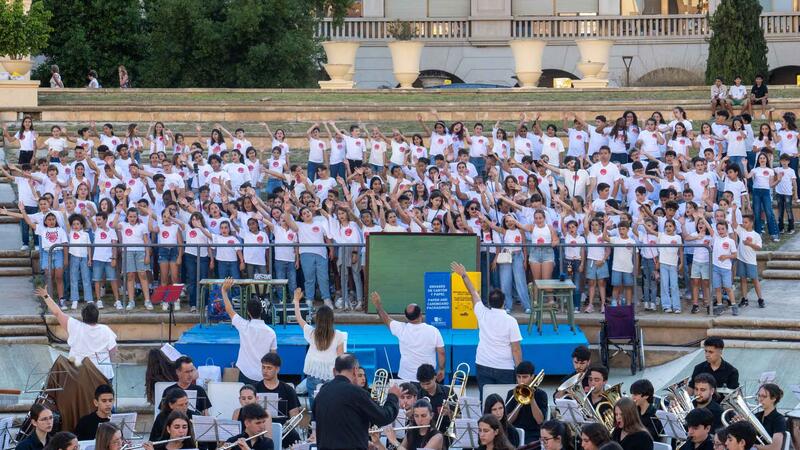 300 schoolchildren participate in Innovacant 2025 at Julio Iglesias in Benidorm.