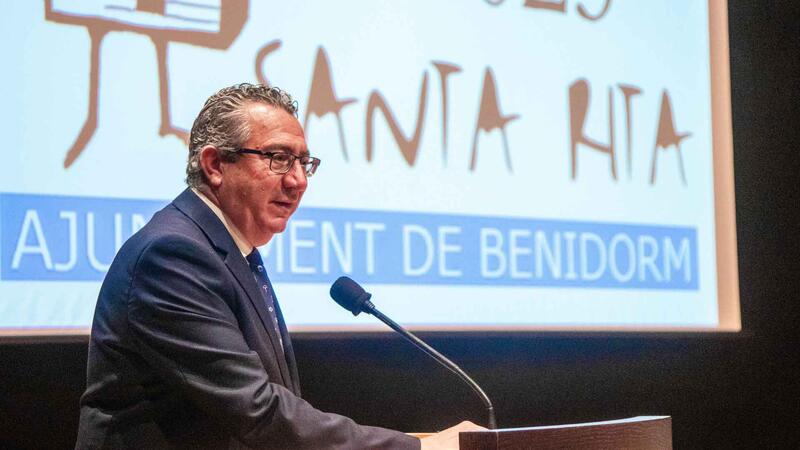 Benidorm rinde homenaje a sus funcionarios con motivo de la festividad de Santa Rita