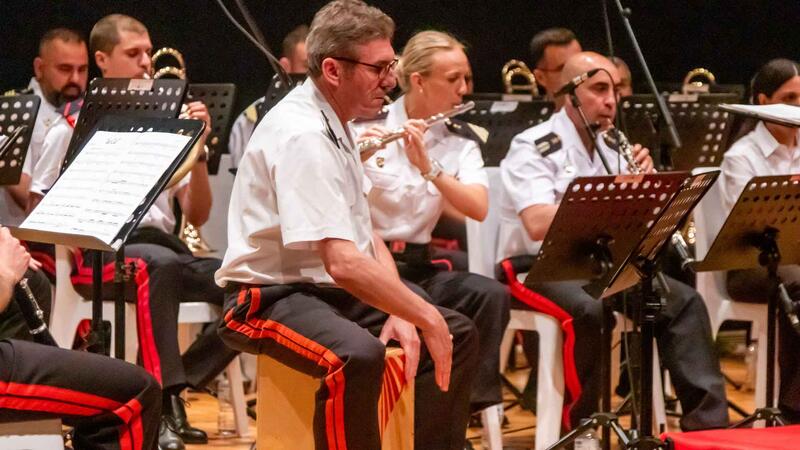 La Unidad de Música del TERLEV reúne y emociona a centenares de benidormenses